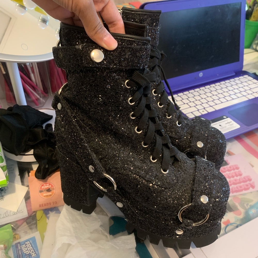 Dolls Kill platform boots